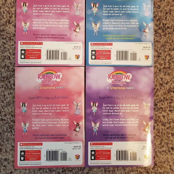 Rainbow Magic The Storybook Fairies, Books 1,2,3, & 4 - Picture 4 of 4